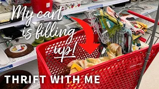 Thrift With Me | My Cart Is Filling Up Fast | Value Village Savers | Vintage Resale