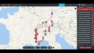 Vorbereitung für Routes des Grandes Alpes - Idee Tourenplanung Calimoto BMW R1250RS "Thor"