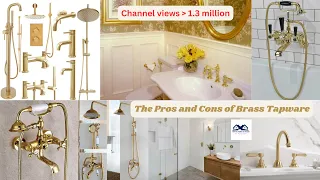 The Pros and Cons of Brass Tapware for Your House | Use of Brass Tapware for Kitchen and Toilets