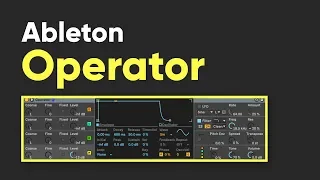 Ableton Live Operator synth tutorial