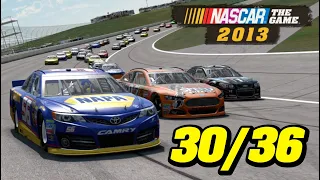 FUEL MILEAGE GAMES IN KANSAS | NASCAR The Game: 2013 | Robby Gordon Season | R30/36 Kansas