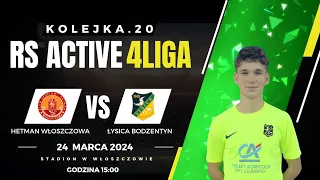 RS Active IV Liga Świętokrzyska Kolejka.20 Hetman Włoszczowa 1:2 Łysica Bodzentyn