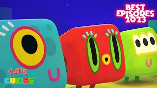 Cutie Cubies 🎲 Best Episodes 2023 💟 Episodes collection 🌈 Moolt Kids Toons