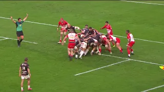 TOP 14 - Essai de pénalité (RCT) - Biarritz Olympique - RC Toulon- J20 - Saison 2021/2022