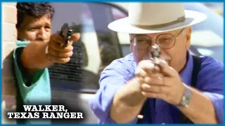 C.D Parker Defends Alex From Assassins | Walker, Texas Ranger