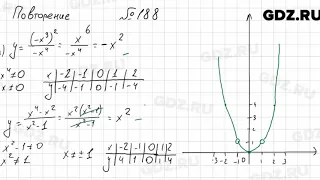 № 188 повторение - Алгебра 7 класс Мордкович