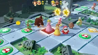 Super Mario Party Partner Party #689 Domino Ruins Treasure Hunt Peach & Goomba vs DK & Wario