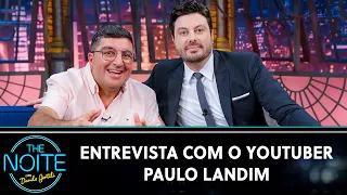 Entrevista com o caminhoneiro e youtuber Paulo Landim | The Noite (09/08/23)