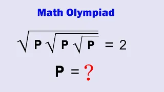 Math Olympiad | A Beautiful Radical Problem | Solve & Check