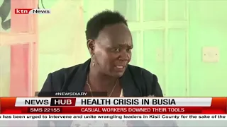 Busia faces health crisis as Teso North Sub County Hospital workers protest over unpaid salaries
