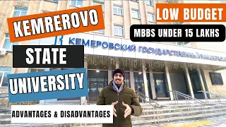 Kemerovo State University | Advantages & Disadvantages | Fees of Kemerovo State University, Russia