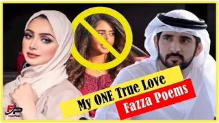 Fazza Poems FP || Sheikh Hamdan Poetry || My ONE True Love || Sheikh Hamdan Songs || Arabic Poems