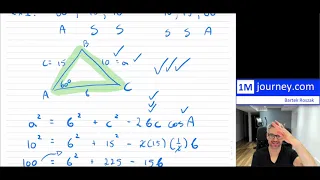 Grade 11 Math - Ambiguous Case for the Cosine Law