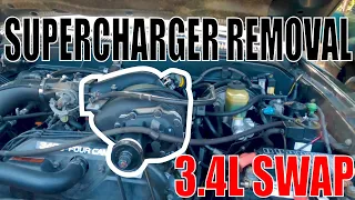 3.4L Toyota 4Runner/Tacoma Supercharger Removal - Swapping to My Daily Driver 2002 4Runner 4x4