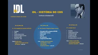 IDL - HISTÓRIA DO CDS II 05/05/2021