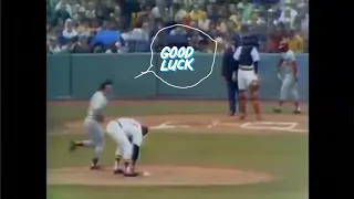 Tiant's 'Hesitation' Pitch Bemuses Pete Rose (1975 World Series)