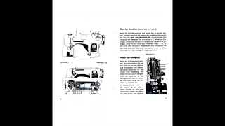 Manual Ideal automatic Nähmaschine Sewing machine Швейная машина Instruction