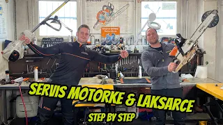 Kako doma poservisirati STIHL motorno žago ter koso 🔧