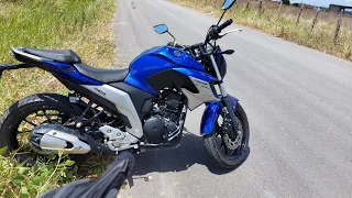 Teste Ride Yamaha Fazer 250 2021 primeiras impressões Opinião sincera...