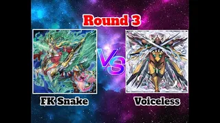 Dice & Destiny - Saturday Locals - Round 3 - Voiceless Voice v Fire King Snake-eye