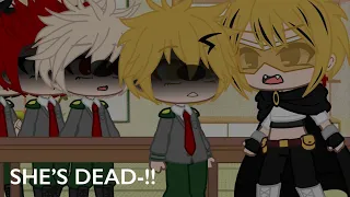 “She’s dead-!!” Denki Kaminari Angst ( AU )