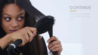 ghd Glide | Natural to Straight