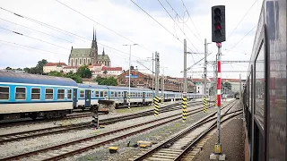 From the southern border to Brno | Czechia from train 🇨🇿