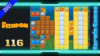 Fishdom Level 116 - No Boosters - 22 moves (2021)