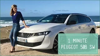 1 minute: Peugeot 508 SW | lady driven