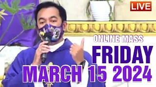 QUIAPO CHURCH LIVE MASS TODAY REV FR DOUGLAS BADONG MARCH 15, 2024