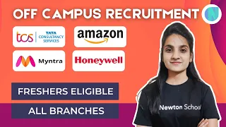 TCS & Amazon Off-Campus | Mass Hiring | | ₹4- 6 LPA Any Graduate| Any Batch| Apply Now