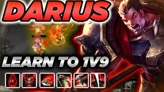 Darius Gameplay Guide - How to Carry as Darius - INFORMATIVE COMMENTARY