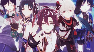 【MMD Genshin | ProSeka】Mirai🌠/ミライ「Heizou Bday🦌ft. 5WIRL🍃」