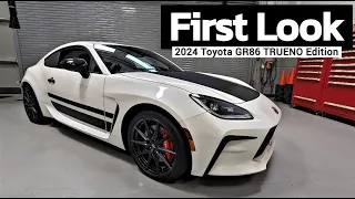 First Look: 2024 Toyota GR86 TRUENO Edition