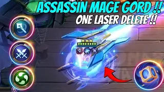 ONE LASER DELETE HYPER ASSASSIN MAGE GORD | MAGIC CHESS MOBILE LEGENDS