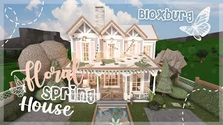 Minami Oroi Roblox Bloxburg Speedbuild Floral Spring Two-Story House - April 14 2021