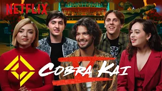 Cobra Kai Cast Reacts to Corridor Crew "Punch for Punch" | Netflix