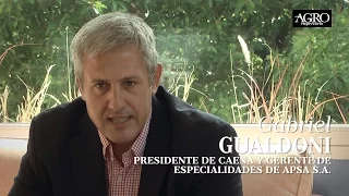 Gabriel Gualdoni - Presidente de Caena y Gte. de Especialidades de Apsa S.A. | Diario Agroempresario