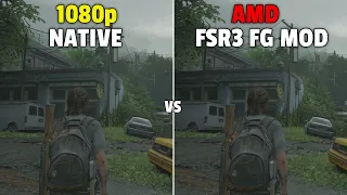 The Last of Us Part 1 - GTX 1660 SUPER - AMD FSR 3 Frame Generation Mod