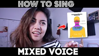HOW TO SING WITH YOUR MIXED VOICE!