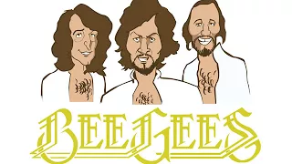 Bee Gees - Blowin In The Wind (Lyrics)