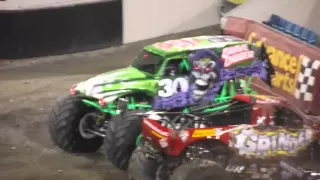 Monster Jam Jacksonville 2012 Grave Digger FreeStyle