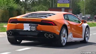 Lamborghini Huracán Start Up and Accelerations Sound - 13 of them!
