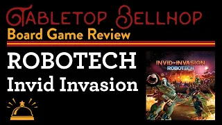 REVIEW Robotech Invid invasion, Robotech Board Game set during Robotech The New Generation anime