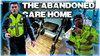 CAUGHT BY POLICE AND SET OFF ALARMS AT ABANDONED CARE HOME!!!! - URBEX