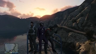 GTA V ONLINE: CARTA EN LA MESA,PRESA!