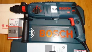 4K Обзор GBH 2-25F / Bosch GBH 2-25 F / Электрический перфоратор Bosch 790W, замещает GBH 2-24 DFR.