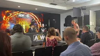 Chris Jericho LOSES it on Sting, Darby Allin, and Tony Khan | AEW X NJPW Forbidden Door II 6/25/2023