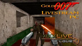 GoldenEye 007 XBLA - 100% Livestream - PC Mouse & Keyboard