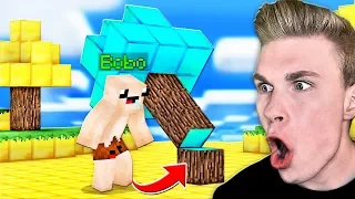 BOBO COŚ PRZEDE MNĄ UKRYWA na WYSPIE nad BOBOWICAMI w Minecraft!